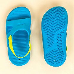 NABAIJI Detské sandále Slap 100 modro-zelené tyrkysová 31-32