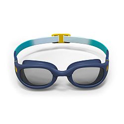 NABAIJI Plavecké okuliare 100 Soft číre sklá veľkosť S modro-žlté modrá S