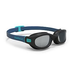 NABAIJI Plavecké okuliare Soft najväčšia veľkosť číre sklá čierno-modré čierna L