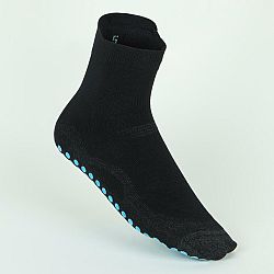 NABAIJI Ponožky do bazéna čierno-tyrkysové čierna 35-38
