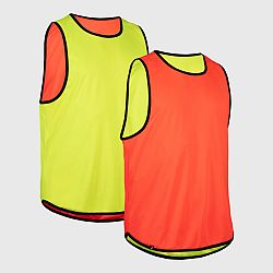 OFFLOAD Obojstranný dres na ragby R500 žlto-oranžový červená S