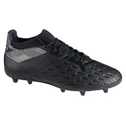 OFFLOAD Pánska syntetická obuv na ragby ADVANCE 500 na suchý povrch čierno-sivá čierna 44