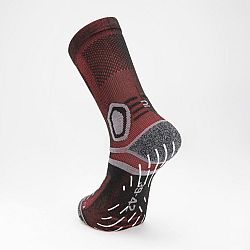 OFFLOAD Ponožky na ragby R520 stredne vysoké čierne 35-38