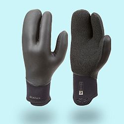 OLAIAN Neoprénové rukavice na surf 5 mm čierne M