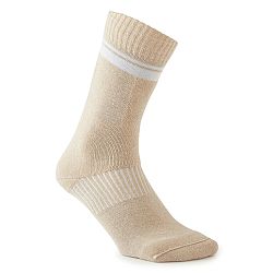 OXELO Ponožky do kolieskových korčúľ 100 béžová 39-42