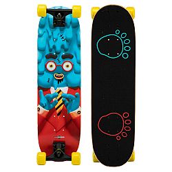 OXELO Skateboard Play 120 Medusa pre deti od 3 do 7 rokov modrá