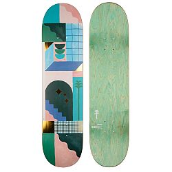 OXELO Skateboardová doska z javora veľkosť 7.75
