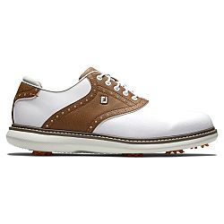 Pánska golfová obuv Footjoy Tradition bielo-hnedá 43