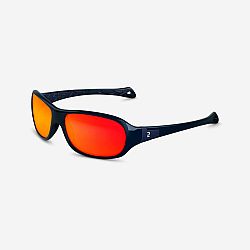 QUECHUA Turistické slnečné okuliare MH T500 pre deti 6 až 10 rokov kategória 4 modrá
