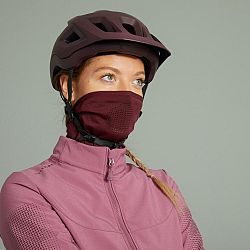 ROCKRIDER Dámska zimná bunda na horskú cyklistiku ružová fialová S