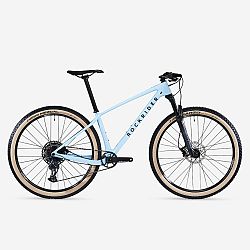 ROCKRIDER Horský bicykel cross country Race 740 s karbónovým rámom modrý L (175-184 cm)