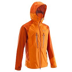 SIMOND Pánska nepremokavá horolezecká bunda Alpinism Light oranžová oranžová L