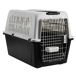 SOLOGNAC Pevný prepravný box pre 1 psa veľkosť L 81 × 55,5 × 58 cm – norma IATA šedá No Size