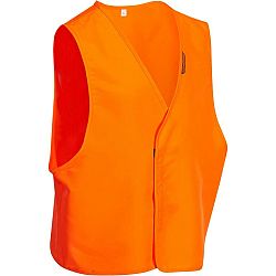 SOLOGNAC Poľovnícka reflexná vesta 100 oranžová oranžová XL