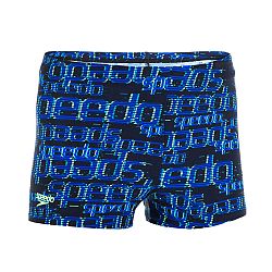 SPEEDO Chlapčenské boxerkové plavky s potlačou modré 12 rokov