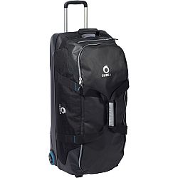 SUBEA Cestovná potápačská taška SCD 90 l na kolieskach čierno-modrá tyrkysová .