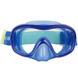 SUBEA Šnorchlovacia maska 100 Comfort modrá L