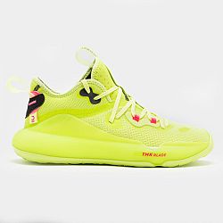 TARMAK Basketbalová obuv so stredne vysokým zvrškom SE500 MID unisex žltá žltá 37