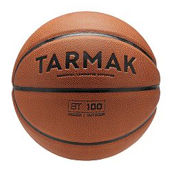 TARMAK Detská basketbalová lopta BT100 veľkosť 5 do 10 rokov oranžová