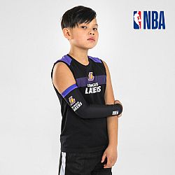 TARMAK Detské basketbalové spodné tielko UT500 Los Angeles Lakers NBA čierne 10-11 r (141-150 cm)