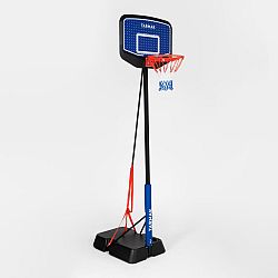 TARMAK Detský basketbalový kôš K900 na nastaviteľnom podstavci 160 - 220 cm modro-čierny