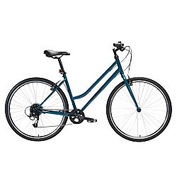 Trekingový bicykel RIVERSIDE 120 modrý petrolejový tyrkysová M