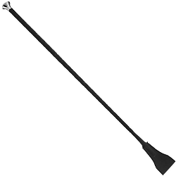 WALDHAUSEN Jazdecký bičík Domino 65 cm kožený čierny .