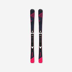 WEDZE Detské zjazdové lyže Boost 500 s viazaním modro-ružové modrá 140 cm