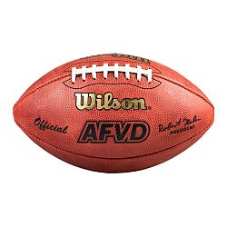 WILSON Lopta na americký futbal AFVD WTF1000 oficiálna veľkosť hnedá hnedá Official