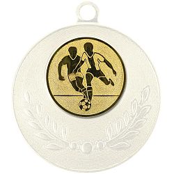 WORKSHOP Futbalová nálepka na medaile bezfarebná‎