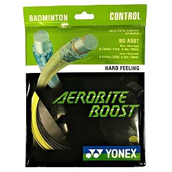 YONEX Bedmintonový výplet Aerobite Boost čierno-žltý .